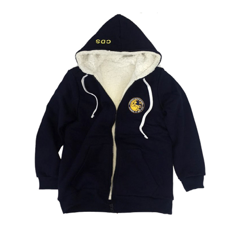 Navy Zip-up hoodie(Winter)